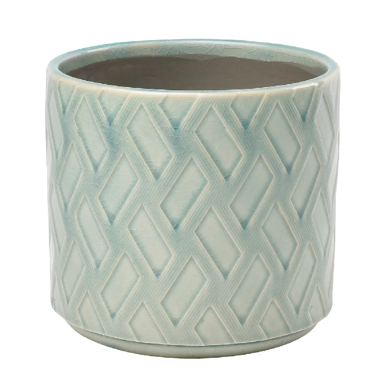 Barcelona Glazed Pot - Celadon