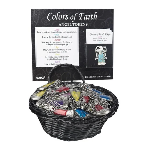 Colors of Faith Angel Token Charm