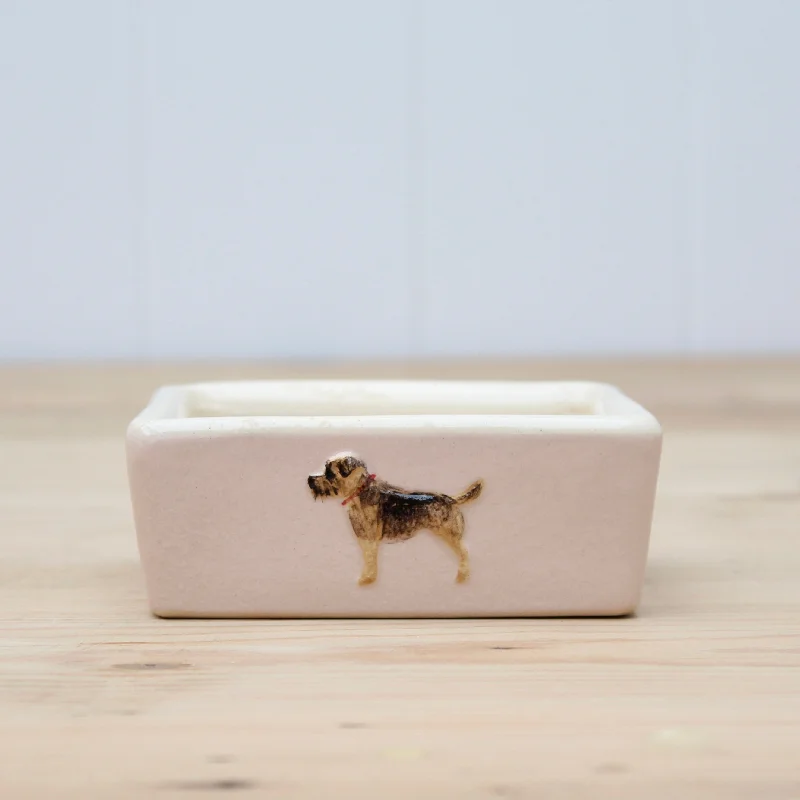 Hogben Soap Dish - Border Terrier