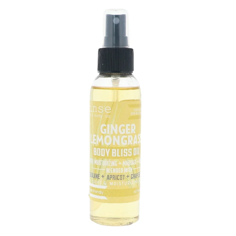 Ginger Lemongrass Body Bliss Oil