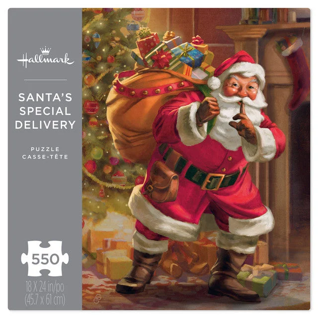 Hallmark Santa's Special Delivery 550-Piece Jigsaw Puzzle