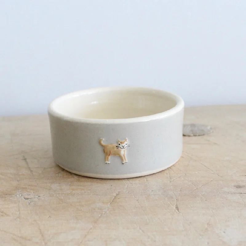 Small Hogben Cat Bowls - Ginger Kitten