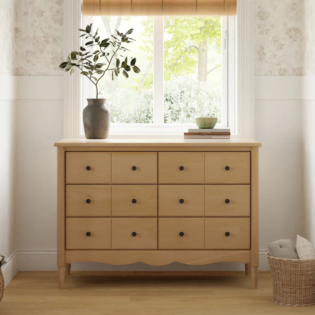 Liberty 6 Drawer Dresser - Honey