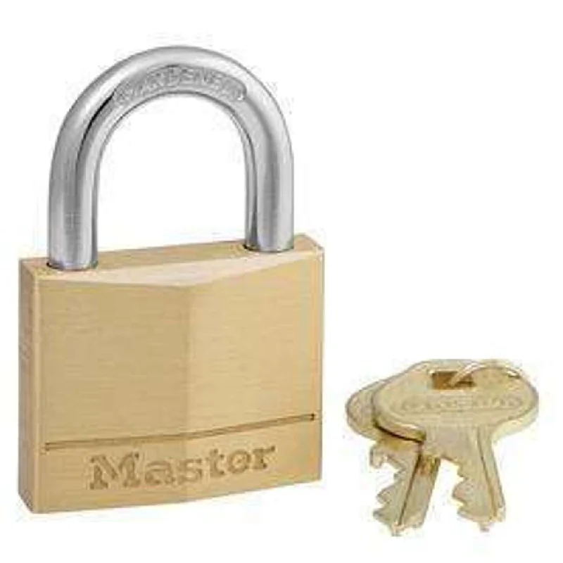 Master Padlock Dimond Brass 40mm Wide Body