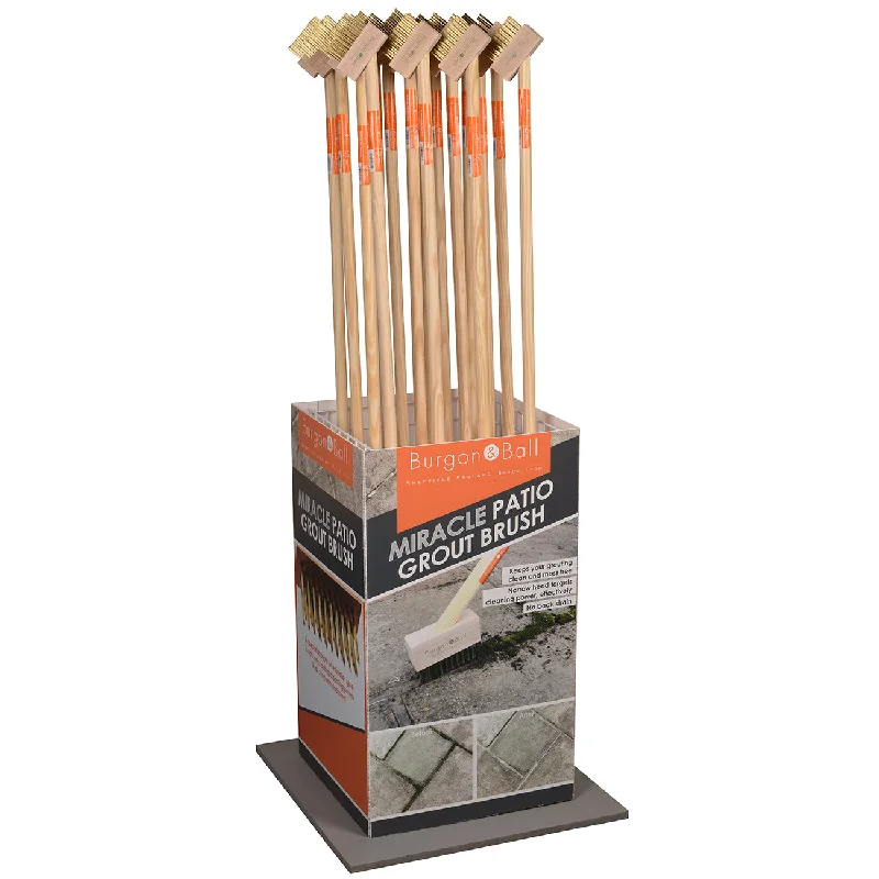 Miracle Patio Grout Brush Display Stand