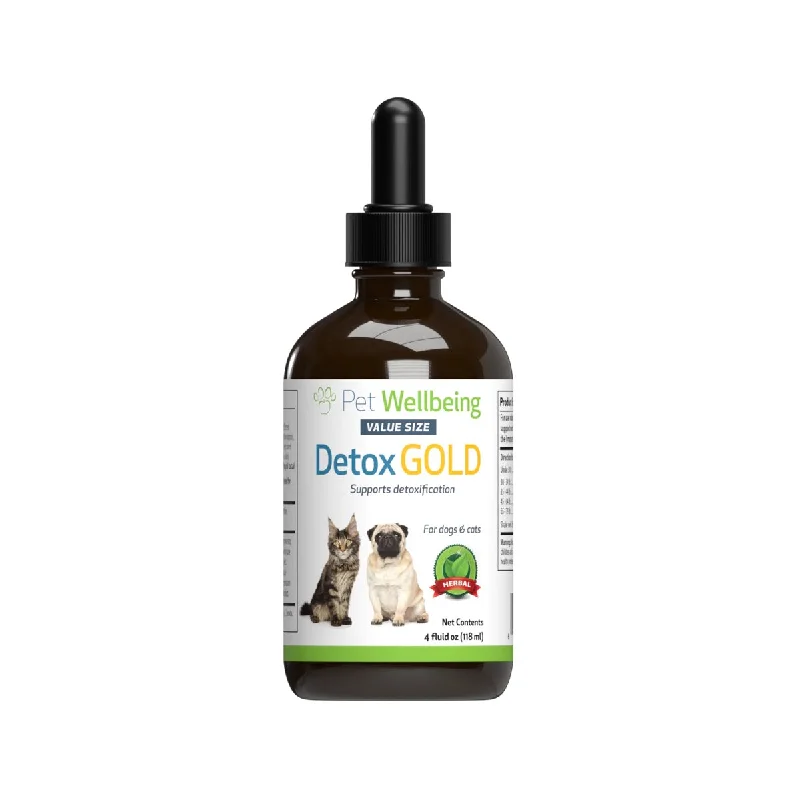 Pet Wellbeing Detox Gold 2oz