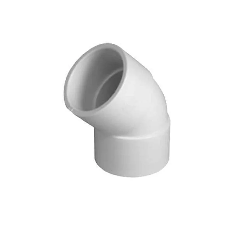 PVC Pressure Plain Elbow 80mm x 45D