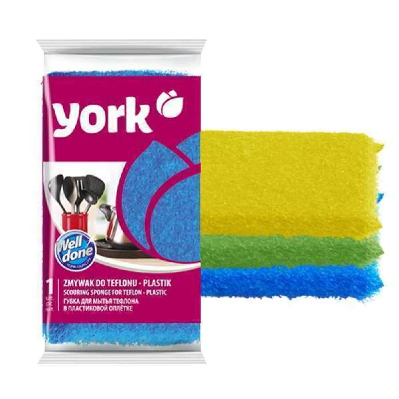 York Scouring Sponge for Teflon 1pc