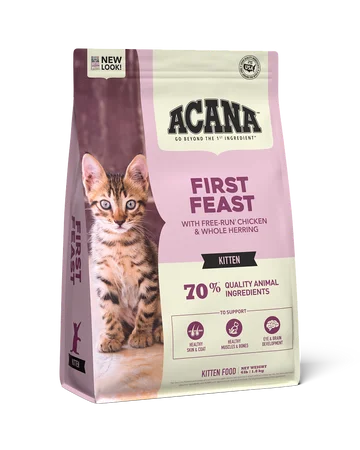 Acana First Feast Kitten Dry Cat Food 4lb