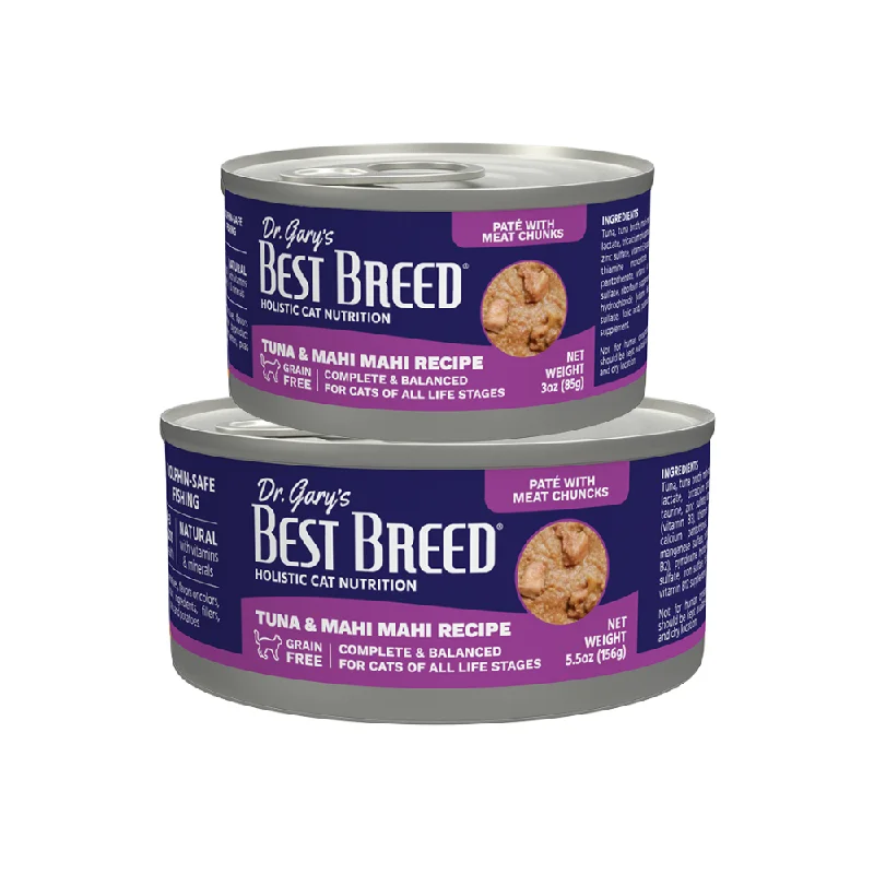 Dr Gary's Best Breed Tuna & Mahi Mahi Canned Cat Food