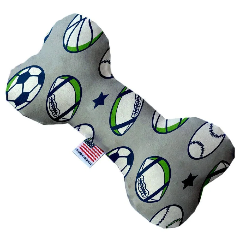 Plush Bone Dog Toy Sports And Stars