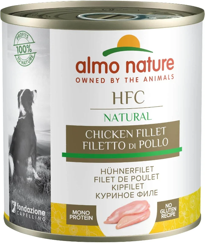 ALMO NATURE HFC Conservă pentru câini, cu file de pui 280g