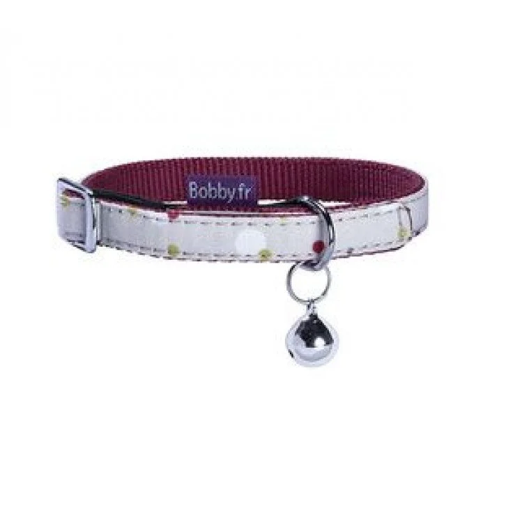 Bobby Dots Cat Collar - Beige