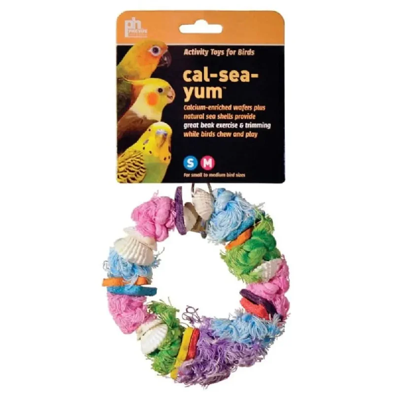 Cal-Sea-Yums Dollar Bird Toy Multi-Color 5 In X 7 in, Medium