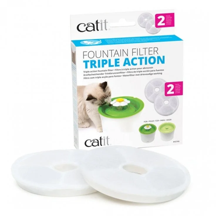 Catit Fountain Filter Triple Action