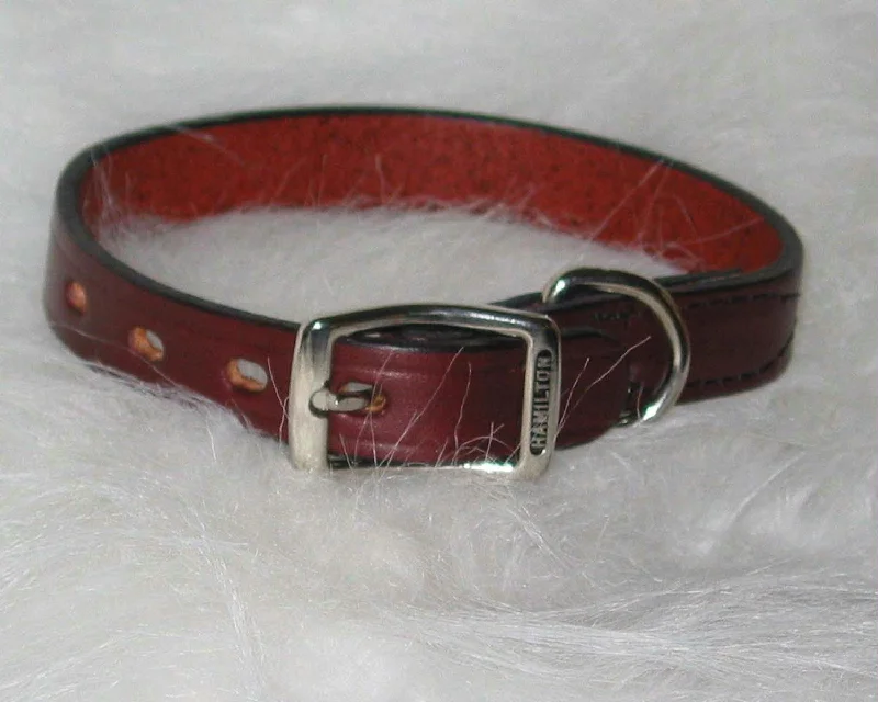 Creased Leather Collar