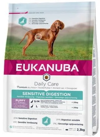 EUKANUBA Daily Care Puppy Sensitive Digestion 2,3kg