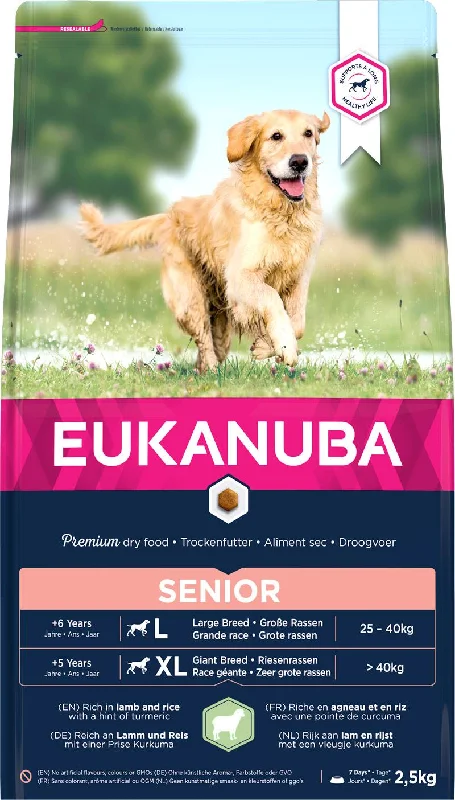 EUKANUBA SENIOR Large Janjetina s rižom, 2,5kg