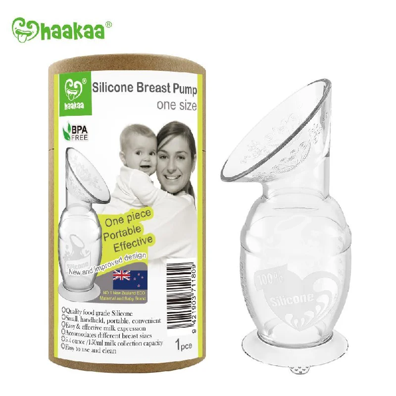 Haakaa Gen 2 Silicone Manual Breast Pump, 150ml (New w/ Suction Base)