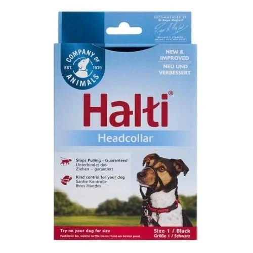 Halti - Head Collar - Black - Size 1