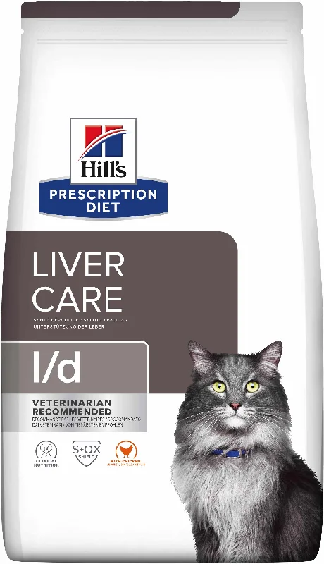 HILL's PD FELINE L/D Hrană uscată pentru probleme hepatice 1,5kg