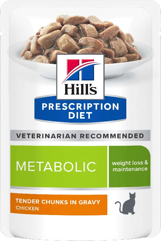 HILL's PD FELINE Metabolic Plic hrană umedă pt slăbire si menţinere 85g