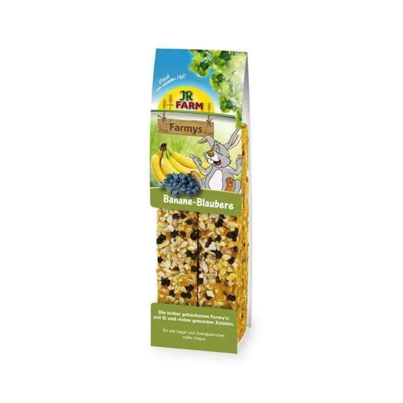 JR FARM Farmys Banana - Blueberry 160gr