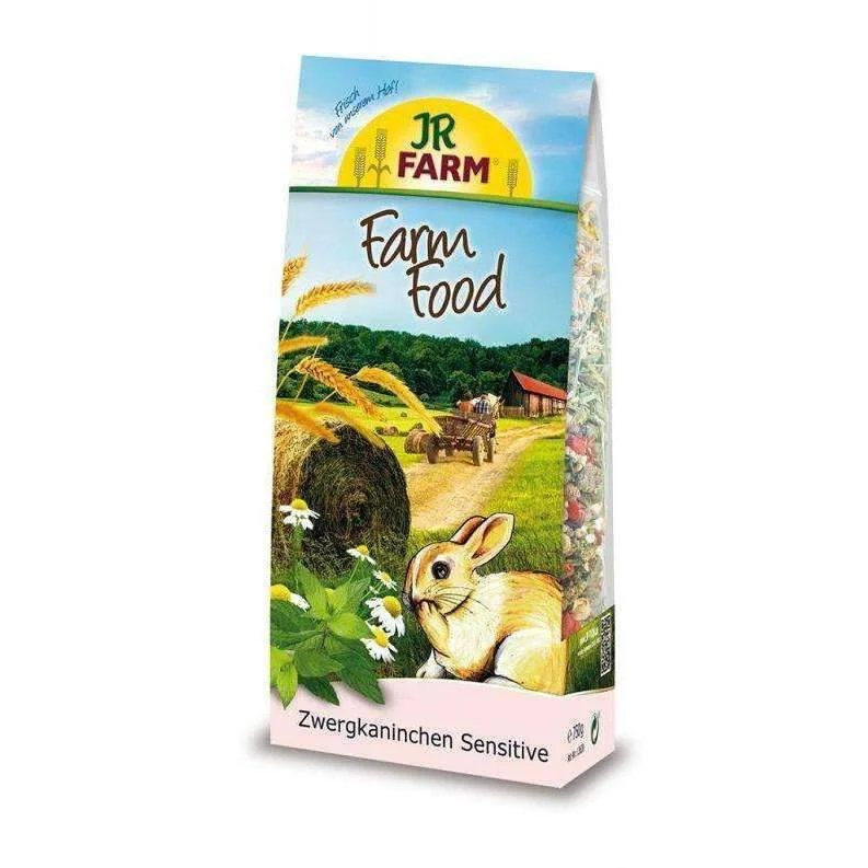 JR Farm Food Dwarf rabbits Sensitive 750gr