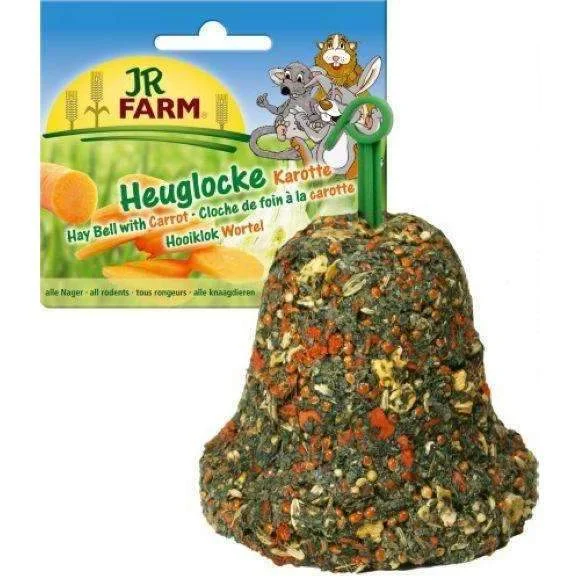 JR FARM Hay Bell with Carrot125gr