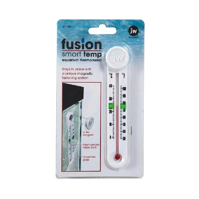 JW® Aquarium SmartTemp Thermometer White Color One Size