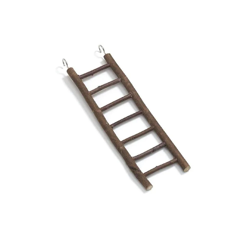 Karlie Bird's Wooden ladders with bark L: 31 cm W: 9 cm