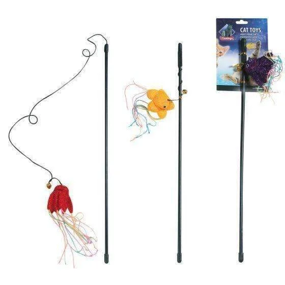 Karlie Cat Fishing Rod With Sea Animals 50-54 cm