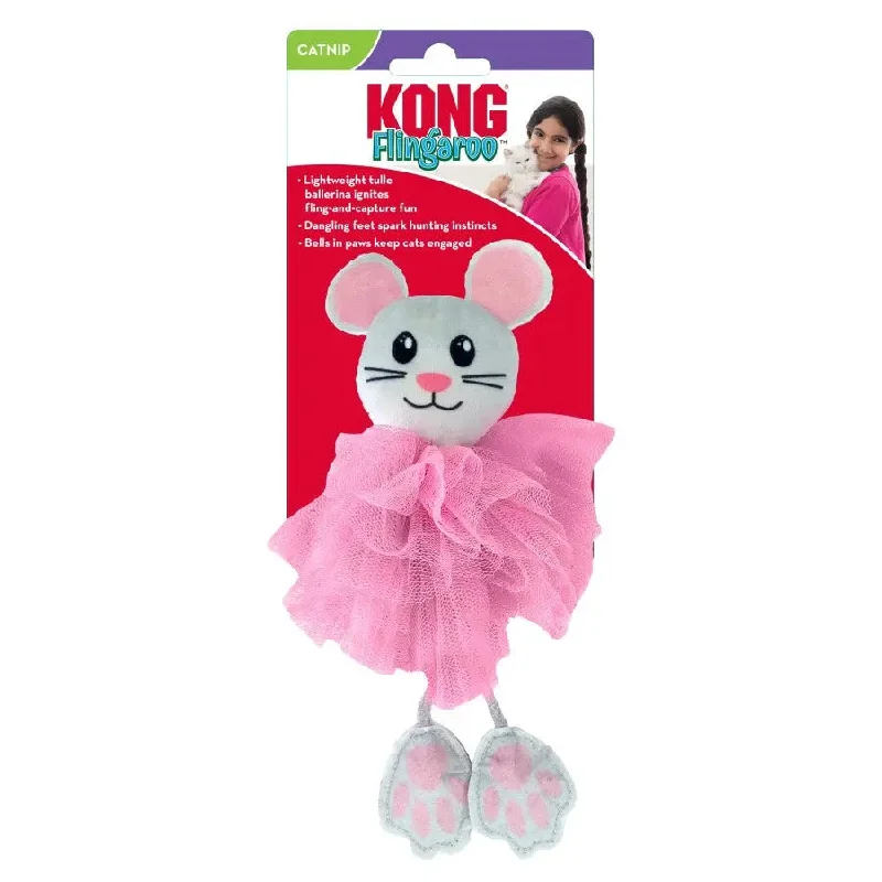 KONG Flingaroo Tutu Cat Toy Assorted