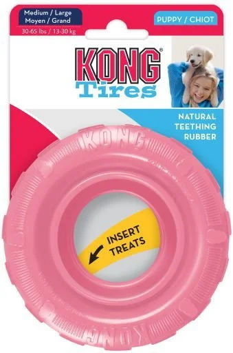 KONG Igračka za štence PUPPY Tires, M/L - 11,4x11,4x3x8cm