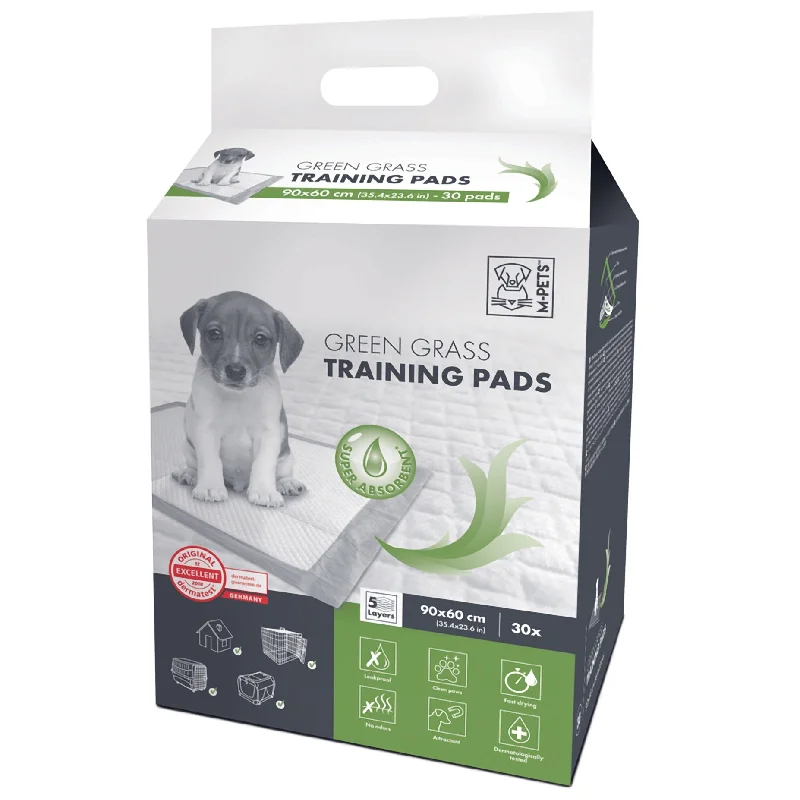 M-Pets Green Grass Dog Training Pads 30 Pack 90cm