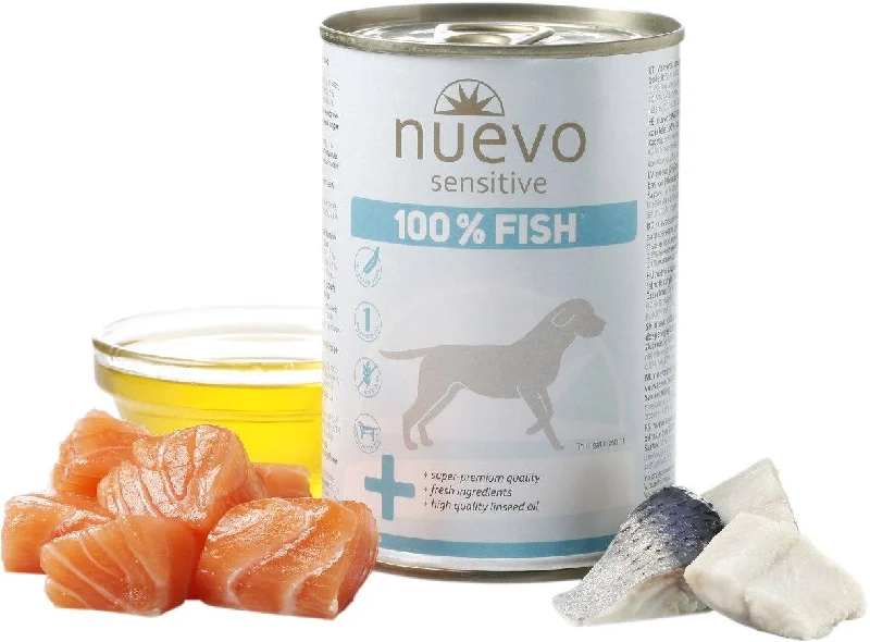 NUEVO Sensitive Adult dog, haringa i losos, bez žitarica, 375g