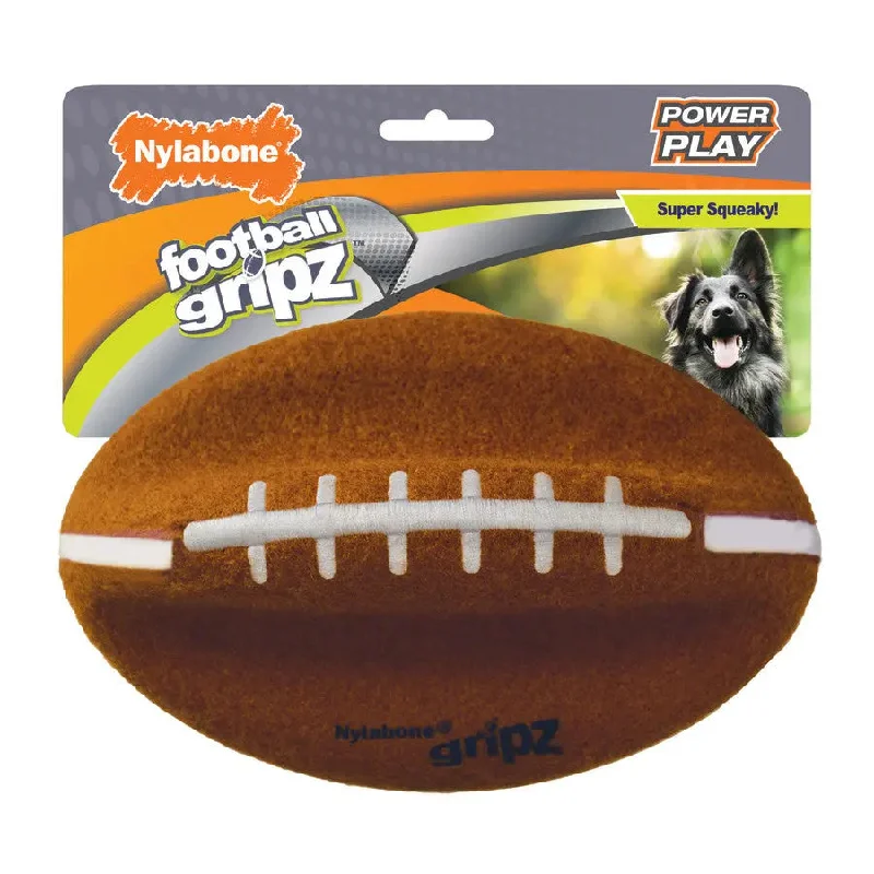 Nylabone Power Play Dog Football Gripz