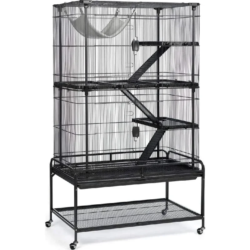 Prevue Pet Products Deluxe Critter Cage for Small Animals Black