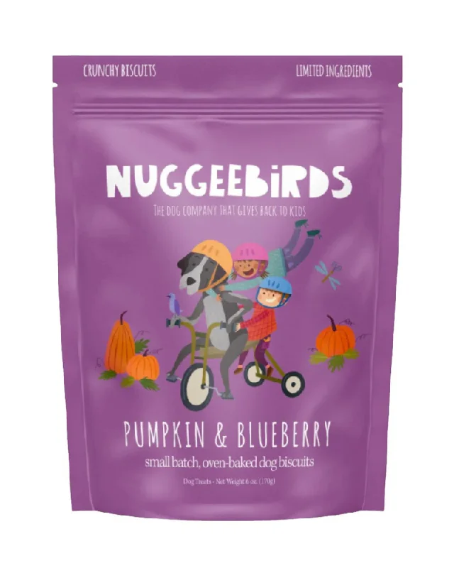 Pumpkin & Blueberry Crunchy Dog Biscuits (Made in the USA)