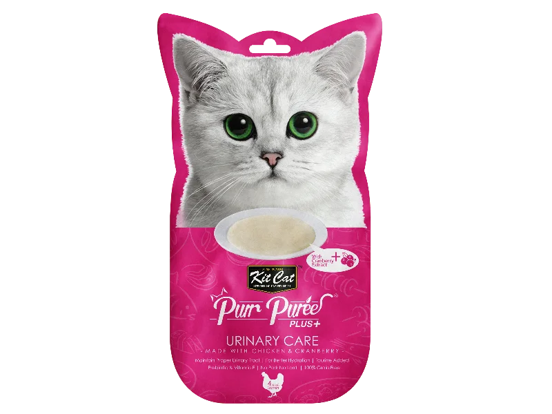 Kit-Cat Puree Plus Urinary Care - Chicken & Cranberry