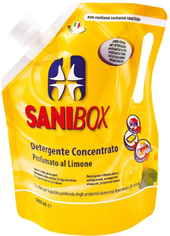 SANIBOX Limone, koncentrirani deterdžent s mirisom limuna, 1l