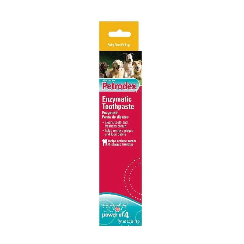 Sentry® Petrodex Enzymatic Poultry Flavor Toothpaste Dog 2.5 Oz