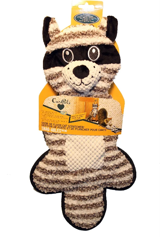 Snag-ables Door-floor Scratcher Raccoon