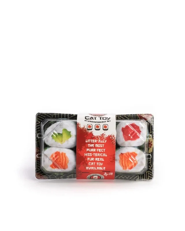 Sushi Roll Catnip Toy