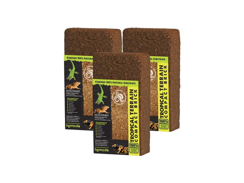 Komodo - Tropical Terrain Compact Brick - Triple Pack