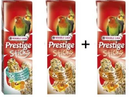 VERSELE-LAGA Prestige štapići Nuts&Honey+Tropsko voće,srednje papige, 2+1 PROMO