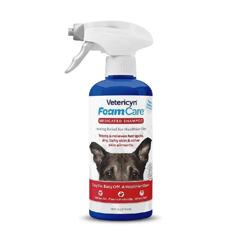 Vetericyn® FoamCare® Medicated Pet Shampoo for Dog 16 Oz