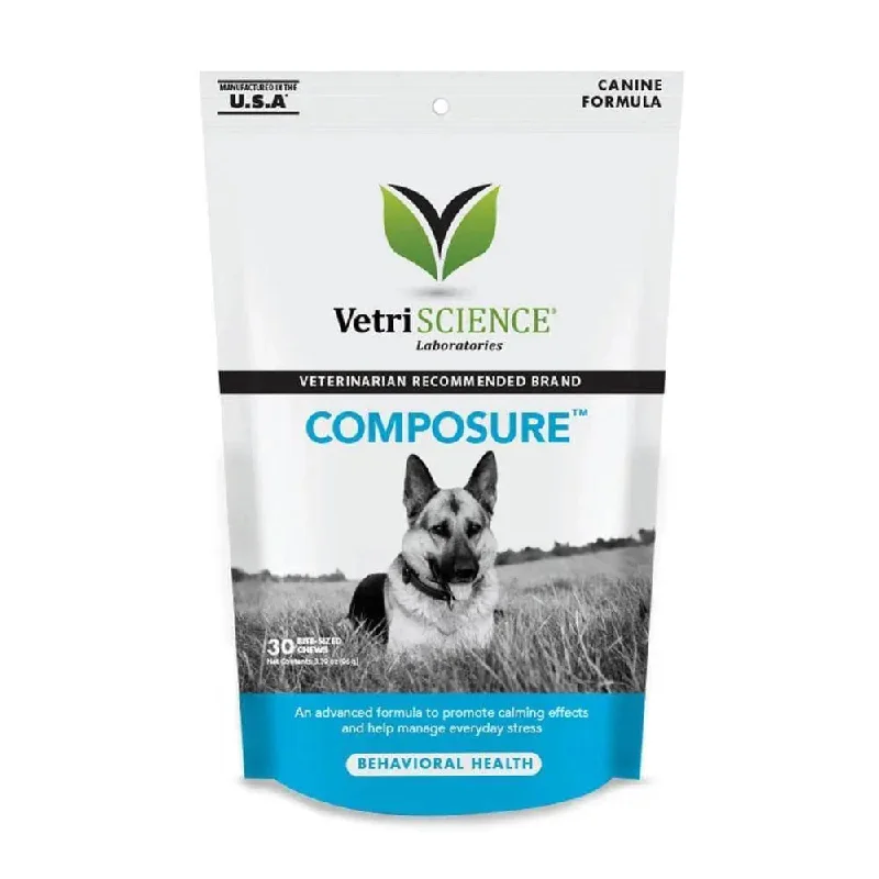 Vetri-Science Laboratories® Composure™ Bite-Sized Dog Chews 30 Count