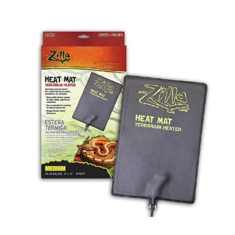 Zilla® Heat Mat Terrarium Heater 4 Watt Night Black Color Mini